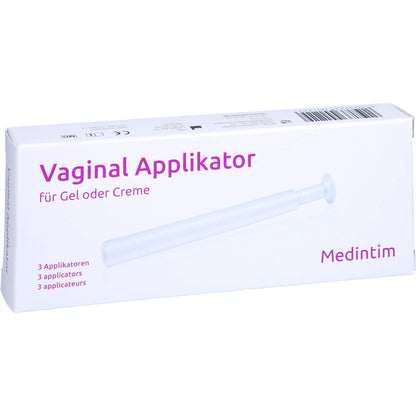 VAGINAL APPLIKATOR für Gel/Creme 3 St