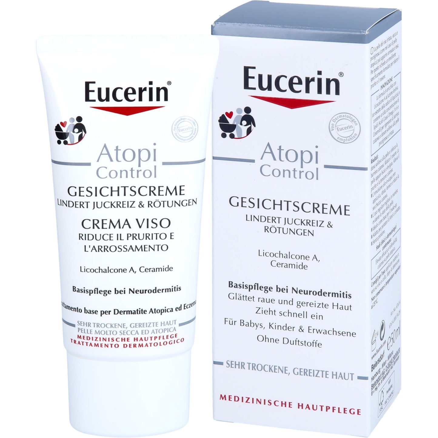 EUCERIN AtopiControl Gesichtscreme 50 ml