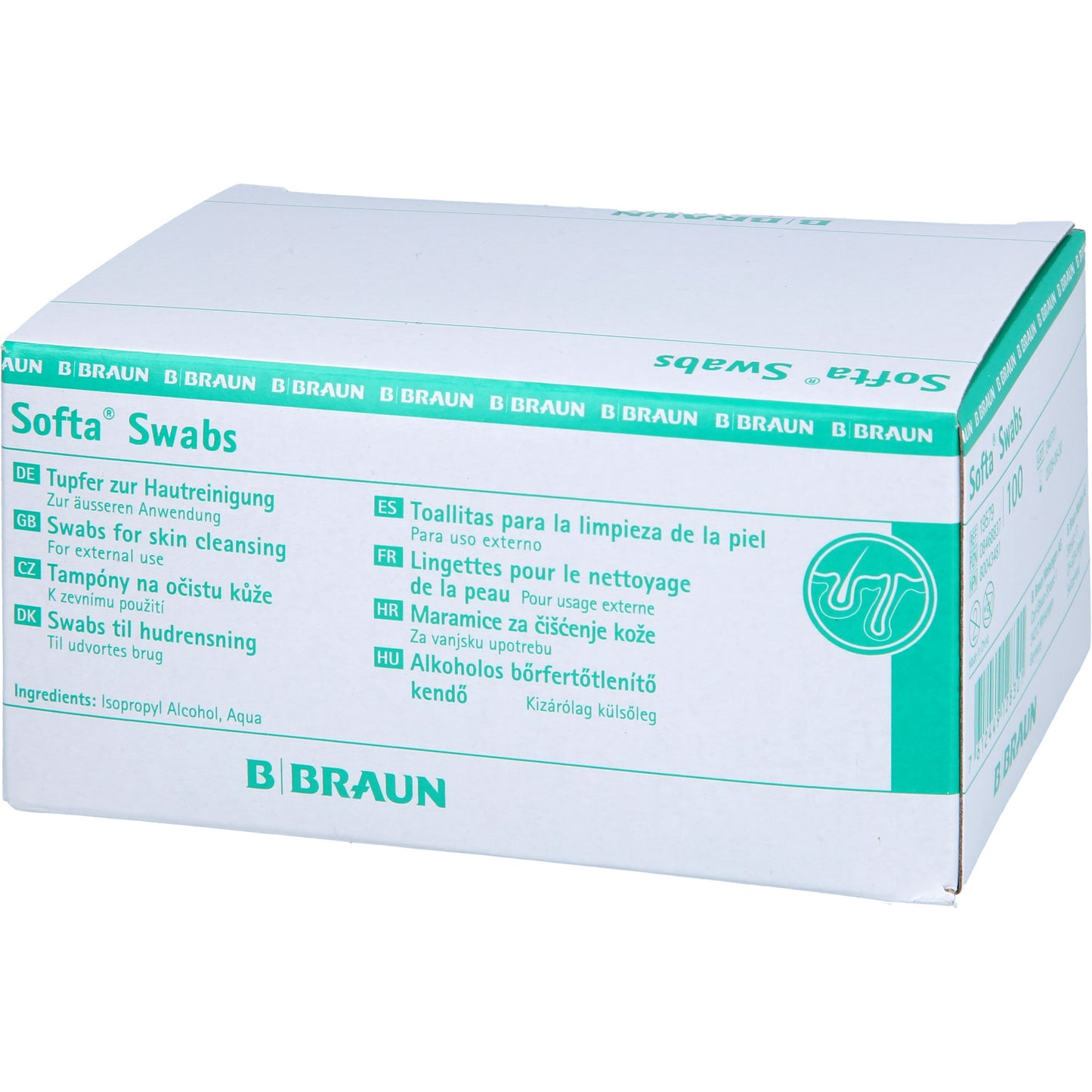 ALKOHOLTUPFER Softa Swabs 100 St