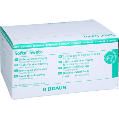 ALKOHOLTUPFER Softa Swabs 100 St