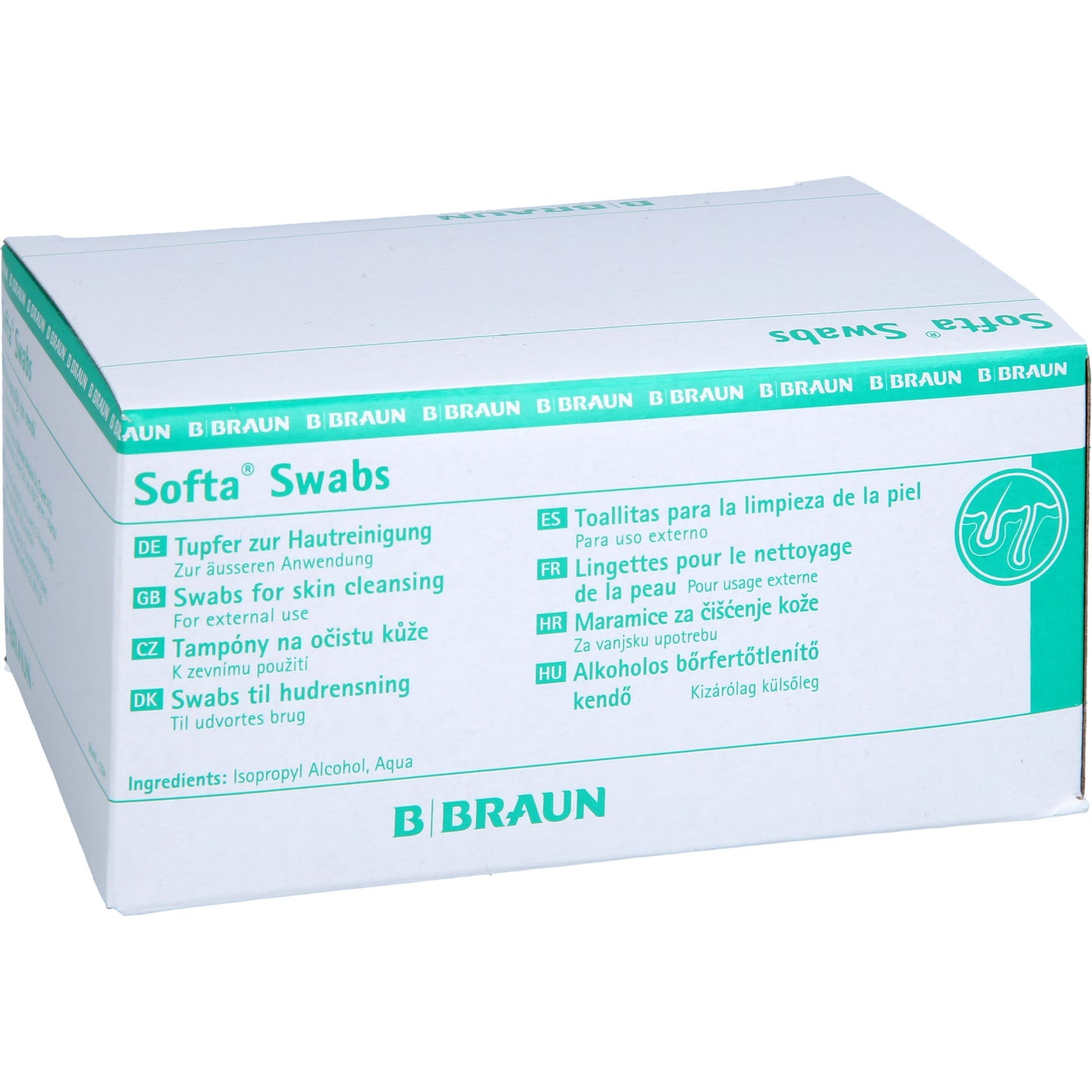ALKOHOLTUPFER Softa Swabs 100 St