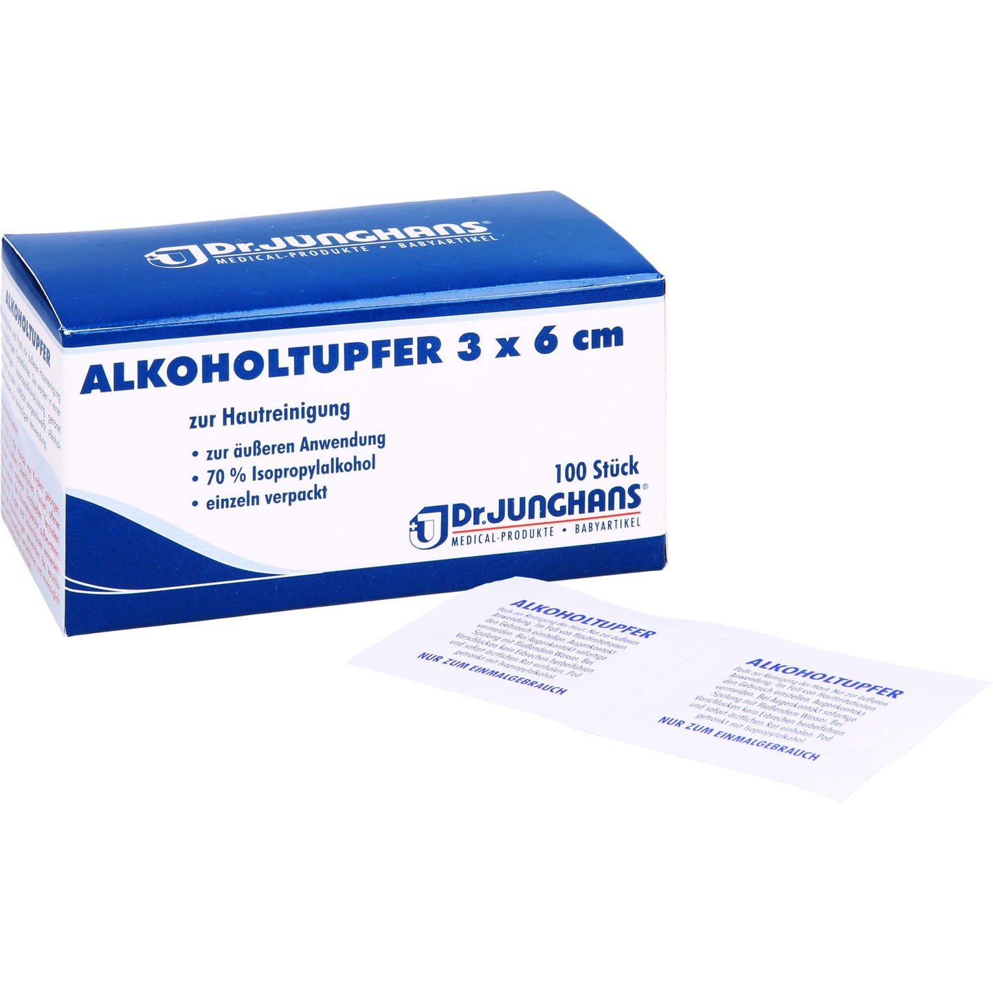 ALKOHOLTUPFER 3x6 cm steril 100 St