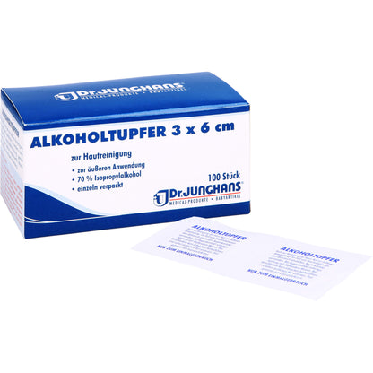 ALKOHOLTUPFER 3x6 cm steril 100 St