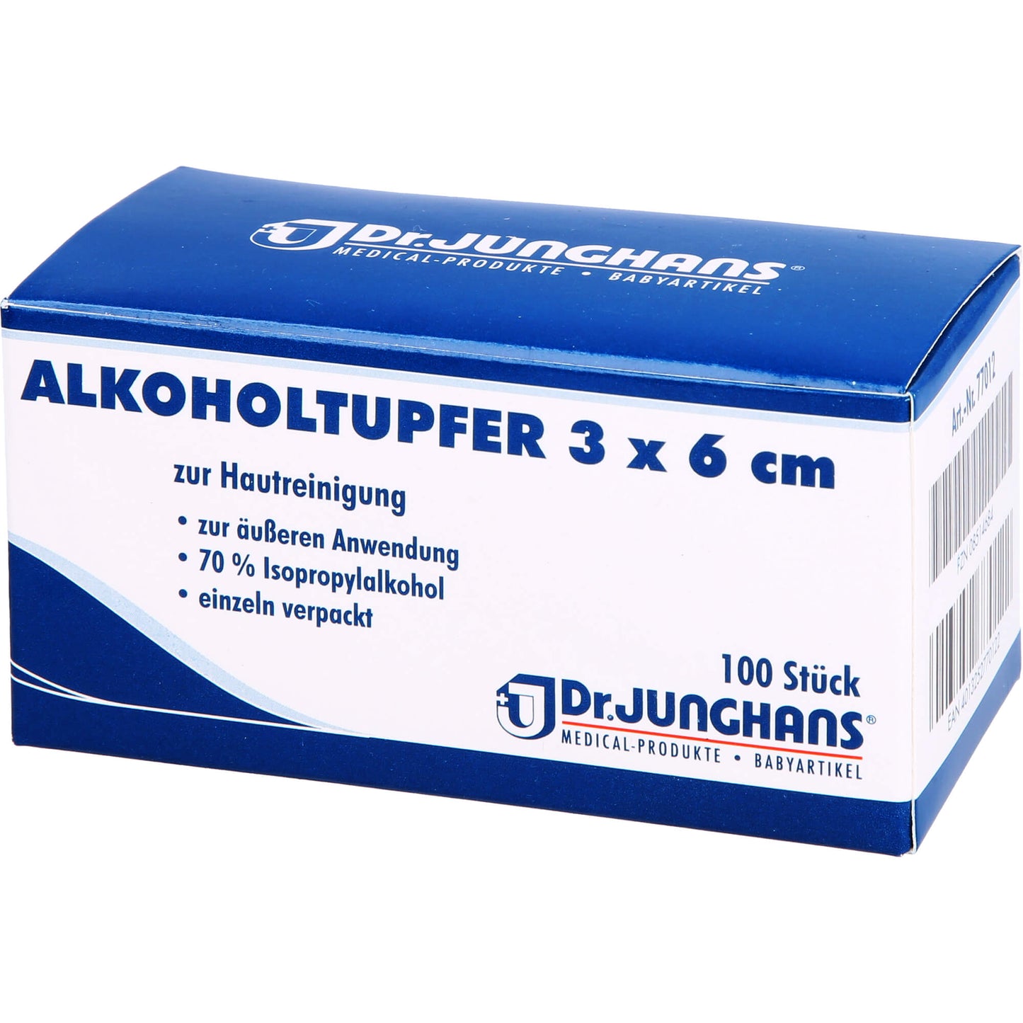 ALKOHOLTUPFER 3x6 cm steril 100 St