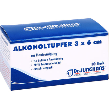 ALKOHOLTUPFER 3x6 cm steril 100 St