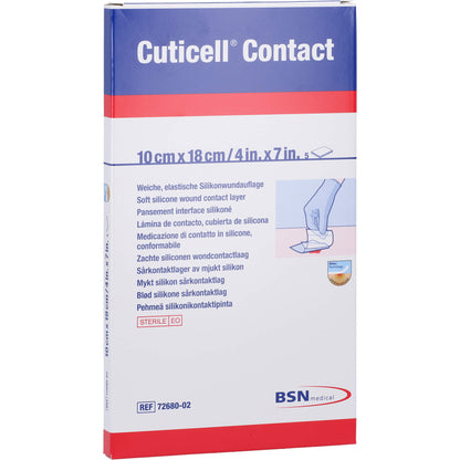CUTICELL Contact 10x18 cm Verband 5 St