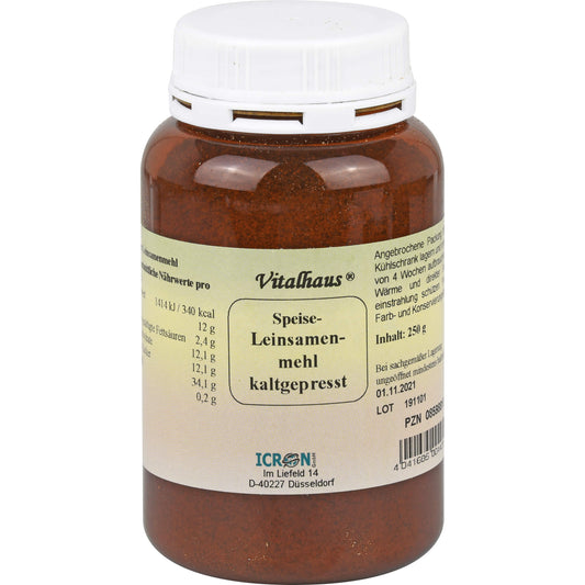 LEINSAMENMEHL kaltgepresst Vitalhaus 250 g