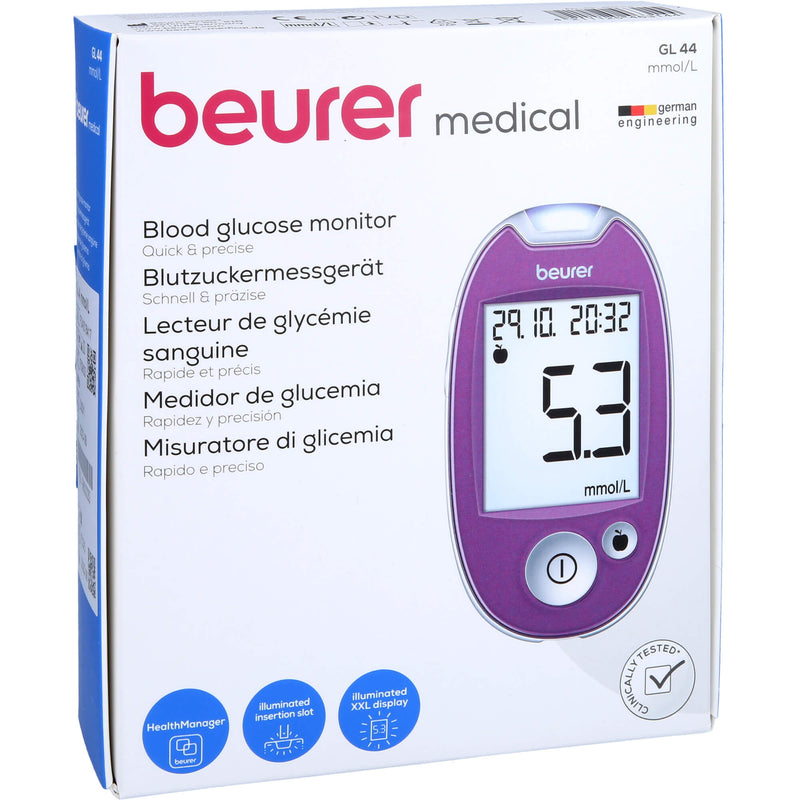 BEURER GL44 BZMG LI MMOL/L 1 St