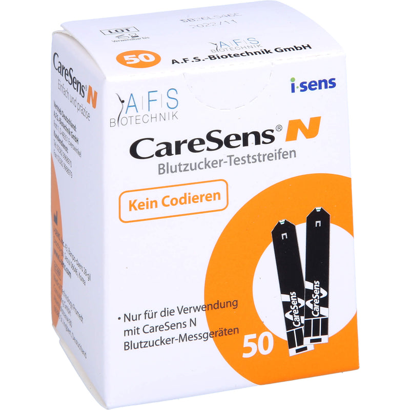 CARESENS N BLUTZUCKERTEST 50 St