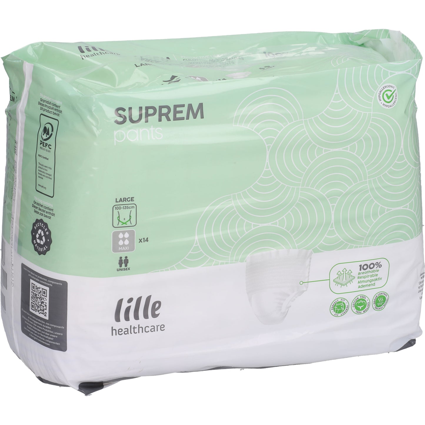 SUPREM Pants maxi L 14 St