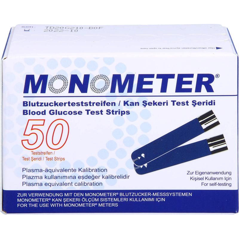 MONOMETER BLUTZUCKER TEST 2X25 St