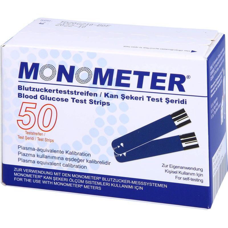 MONOMETER BLUTZUCKER TEST 2X25 St