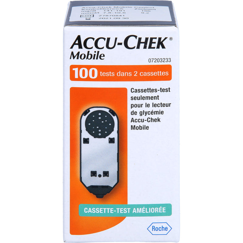 ACCU CHEK MOBILE TESTKASS 100 St