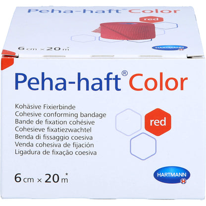 PEHA-HAFT Color Fixierb.latexfrei 6 cmx20 m rot 1 St