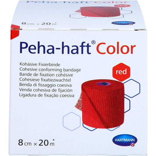 PEHA-HAFT Color Fixierb.latexfrei 8 cmx20 m rot 1 St