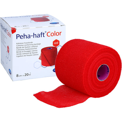 PEHA-HAFT Color Fixierb.latexfrei 8 cmx20 m rot 1 St