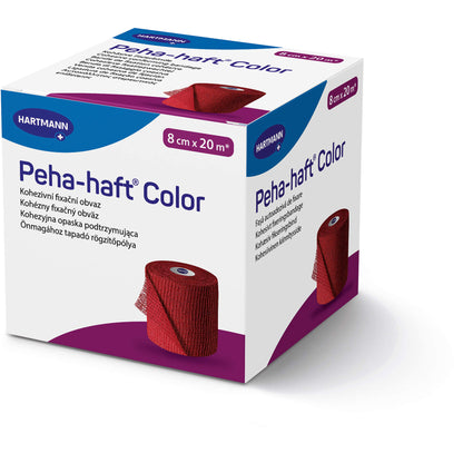 PEHA-HAFT Color Fixierb.latexfrei 8 cmx20 m rot 1 St