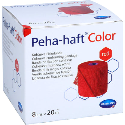 PEHA-HAFT Color Fixierb.latexfrei 8 cmx20 m rot 1 St