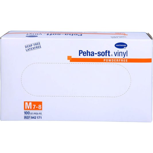 PEHA-SOFT Vinyl Unt.Handschuhe unste.puderfrei M 100 St