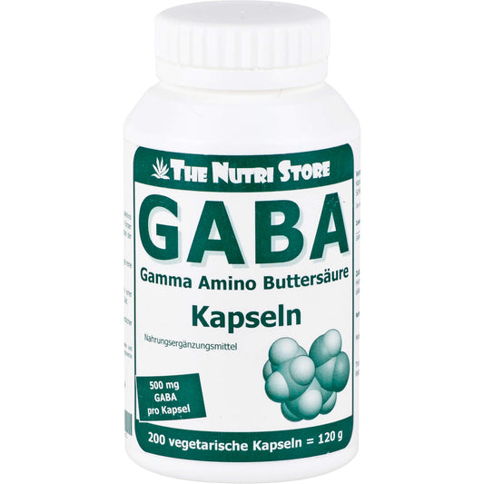 GABA 500 mg vegetarische Kapseln 200 St