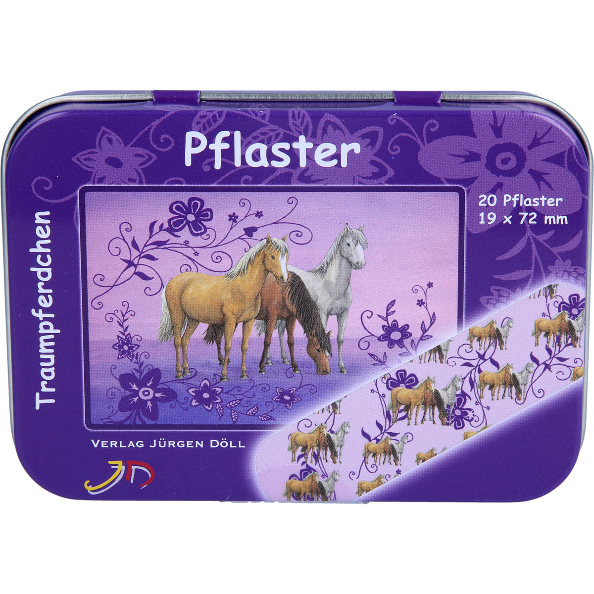 KINDERPFLASTER Traumpferdchen Dose 20 St