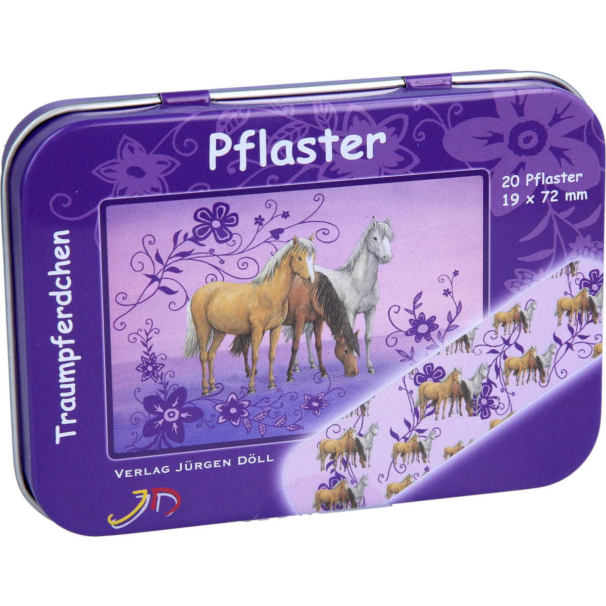 KINDERPFLASTER Traumpferdchen Dose 20 St