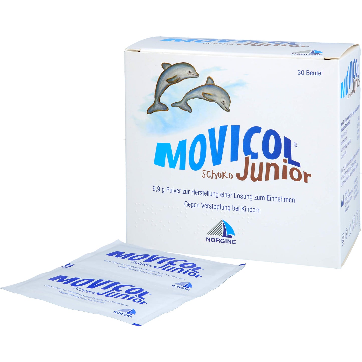 MOVICOL Junior Schoko Plv.z.Her.e.Lsg.z.Einnehmen 30X6.9 g