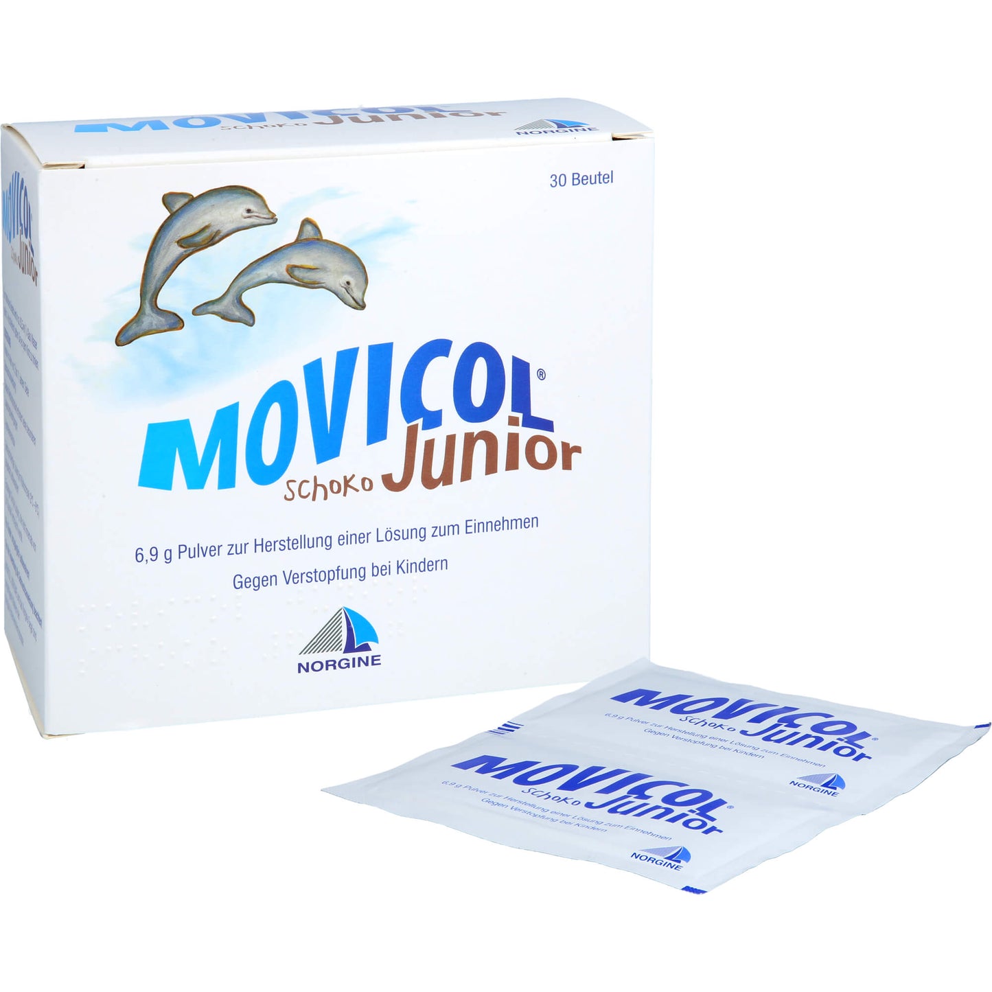 MOVICOL Junior Schoko Plv.z.Her.e.Lsg.z.Einnehmen 30X6.9 g
