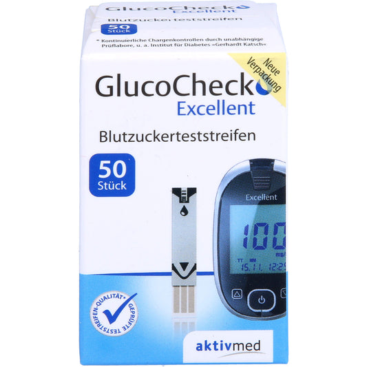 GLUCOCHECK Excellent Teststreifen 50 St