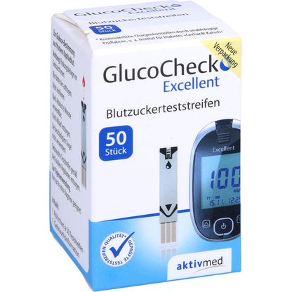GLUCOCHECK Excellent Teststreifen 50 St