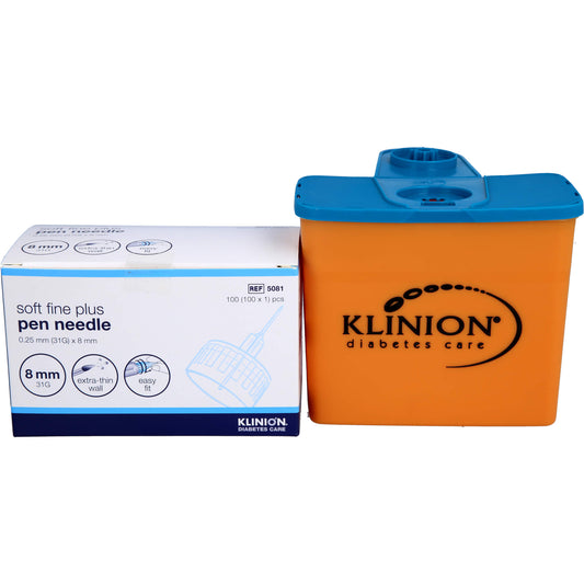 KLINION Soft fine plus Pen-Nadeln 0,25x8 mm 31 G 110 St