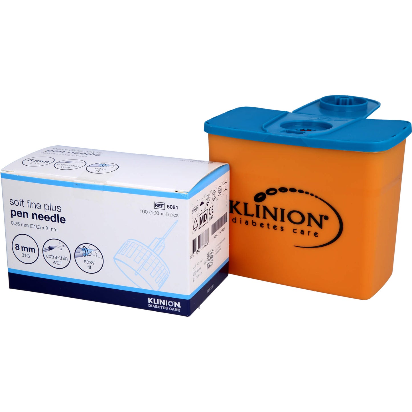 KLINION Soft fine plus Pen-Nadeln 31 G 0,25x8 mm 110 St