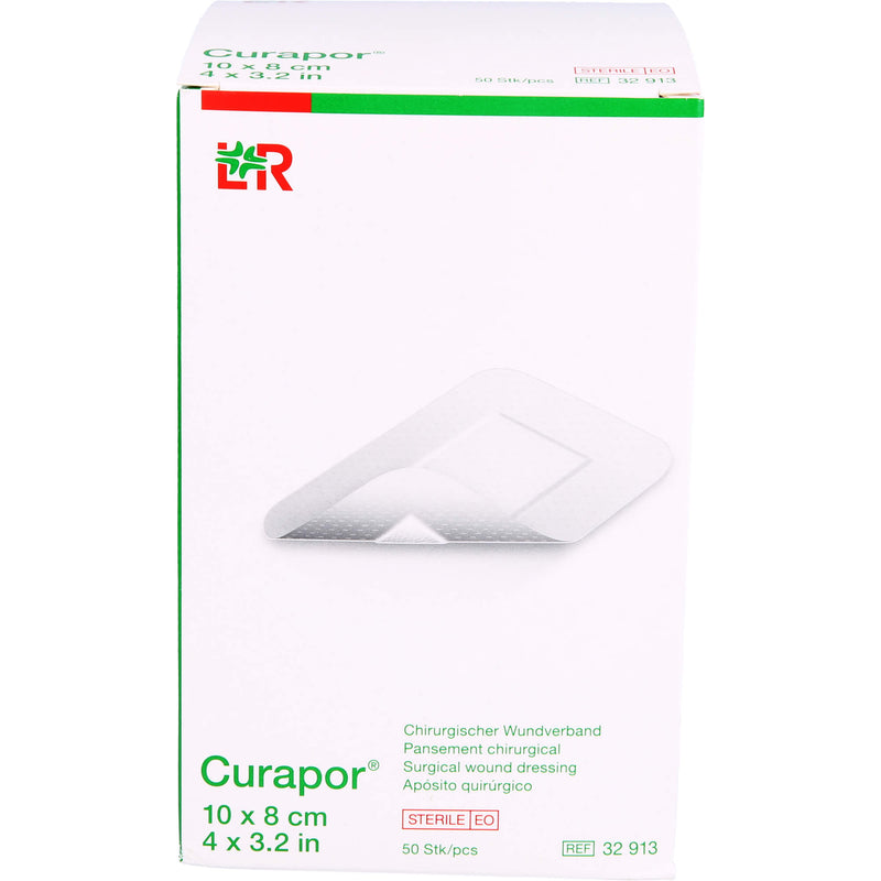 CURAPOR 10X8CM WUNDVERB 50 St