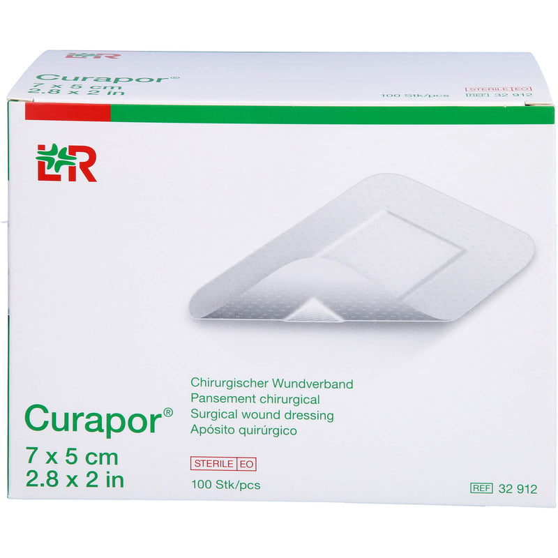 CURAPOR 7X5CM WUNDVERB 100 St