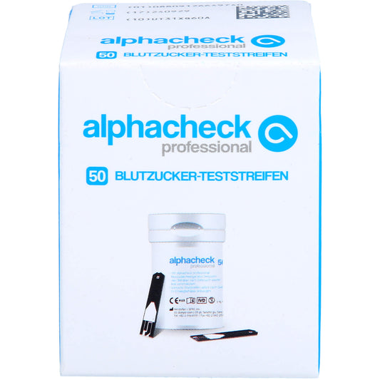 ALPHACHECK professional Blutzuckerteststreifen 50 St