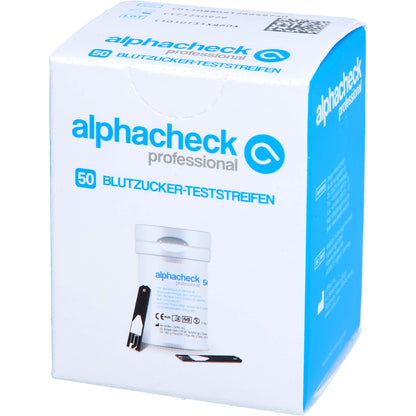 ALPHACHECK professional Blutzuckerteststreifen 50 St