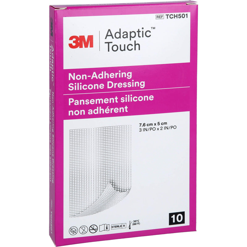 ADAPTIC TOUCH7.6X5CM NON 10 St