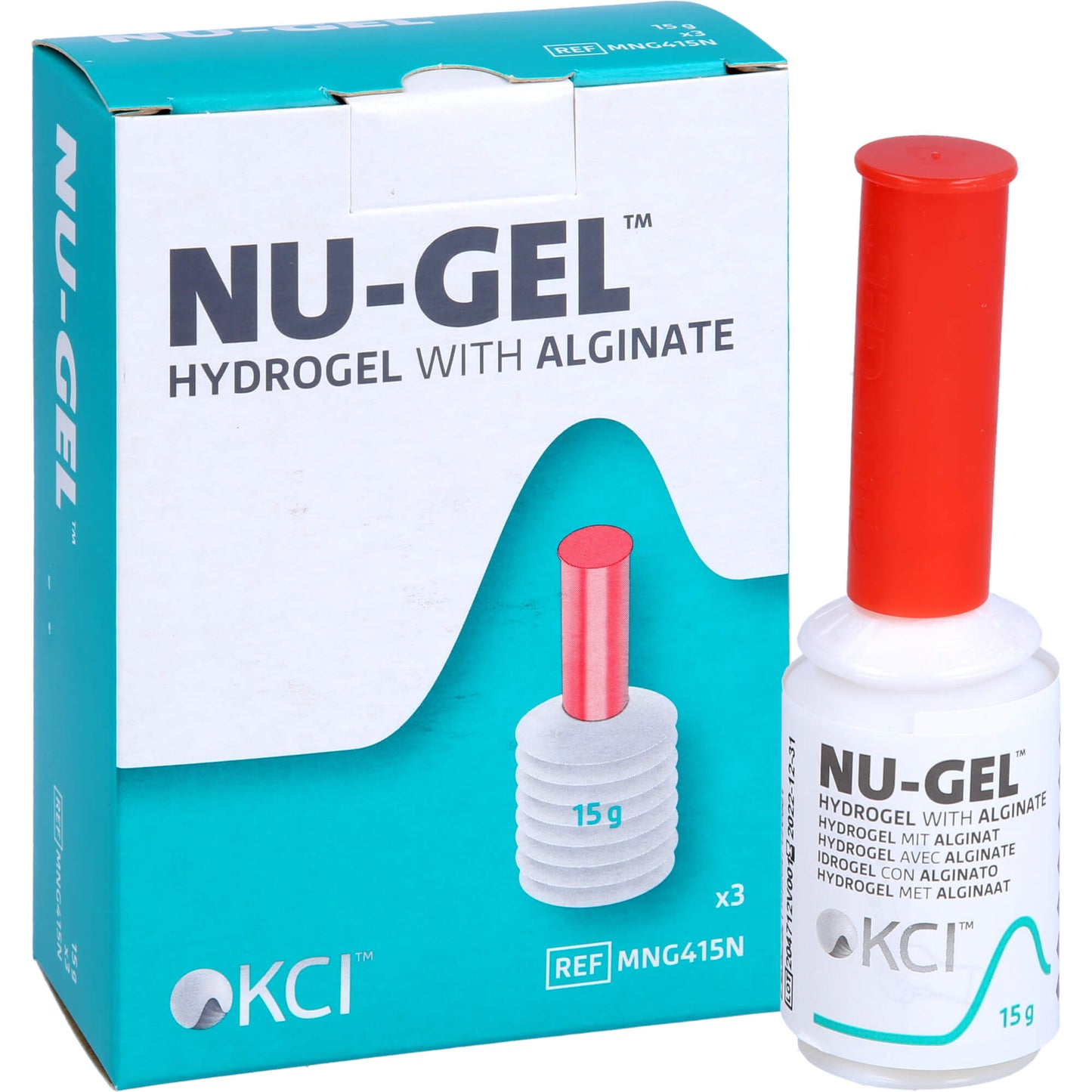 NU-GEL Hydrogel med Alginat 3X15 g