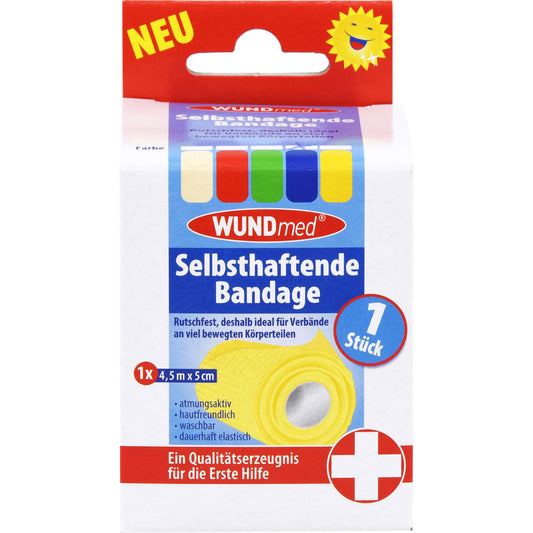 BANDAGE selbsthaftend 5 cmx4,5 m farb.sort. 1 St