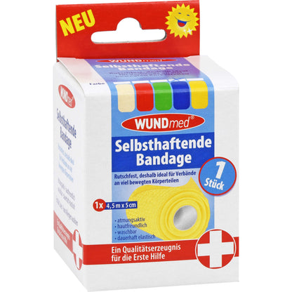 BANDAGE selbsthaftend 5 cmx4,5 m farb.sort. 1 St