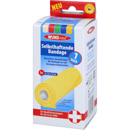 BANDAGE selbsthaftend 10 cmx4,5 m farb.sort. 1 St