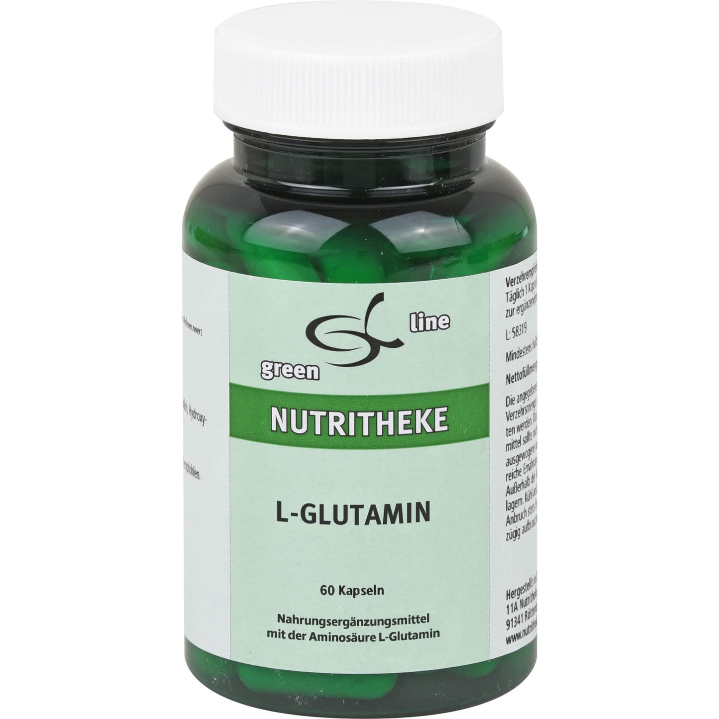 L-GLUTAMIN 500 mg Kapseln 60 St