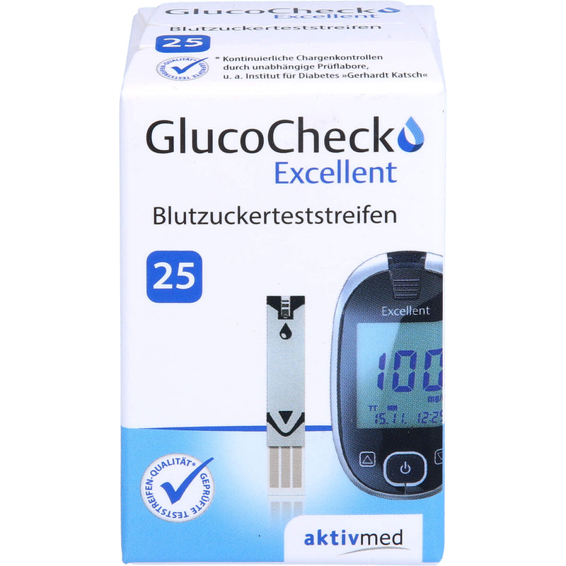 GLUCOCHECK EXCELLENT TESTS 25 St