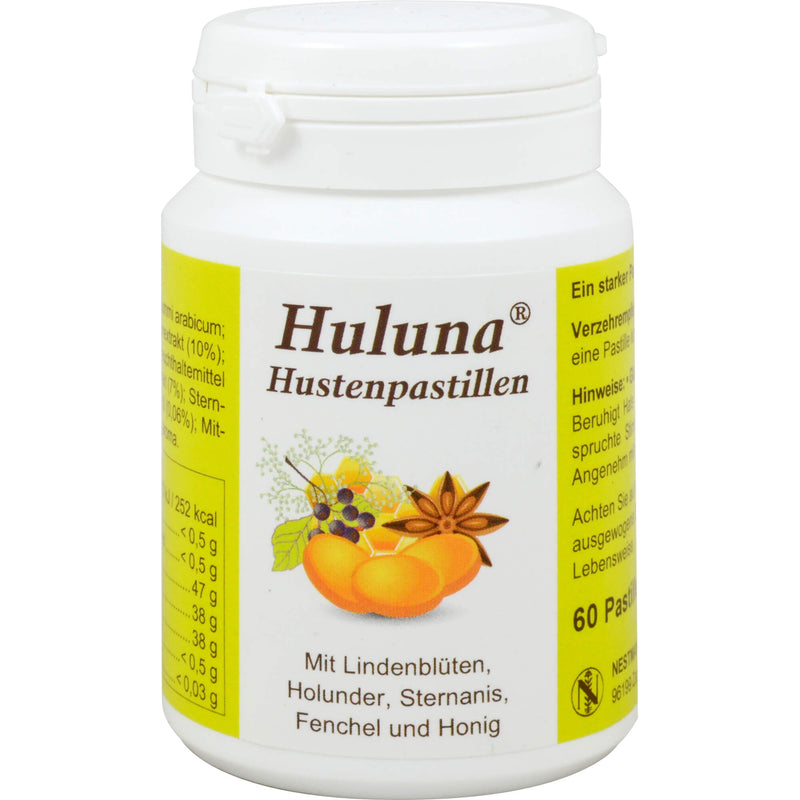 HULUNA HUSTENPASTILLEN 60 St