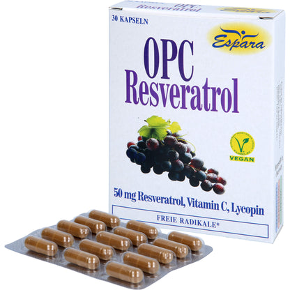 OPC RESVERATROL Kapseln 30 St
