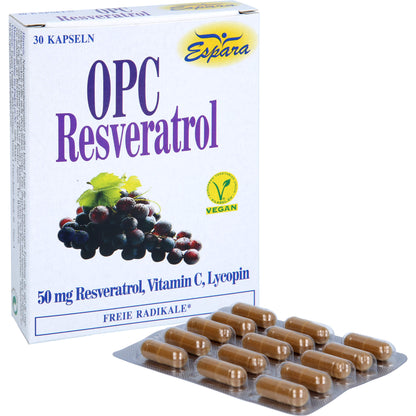 OPC RESVERATROL Kapseln 30 St