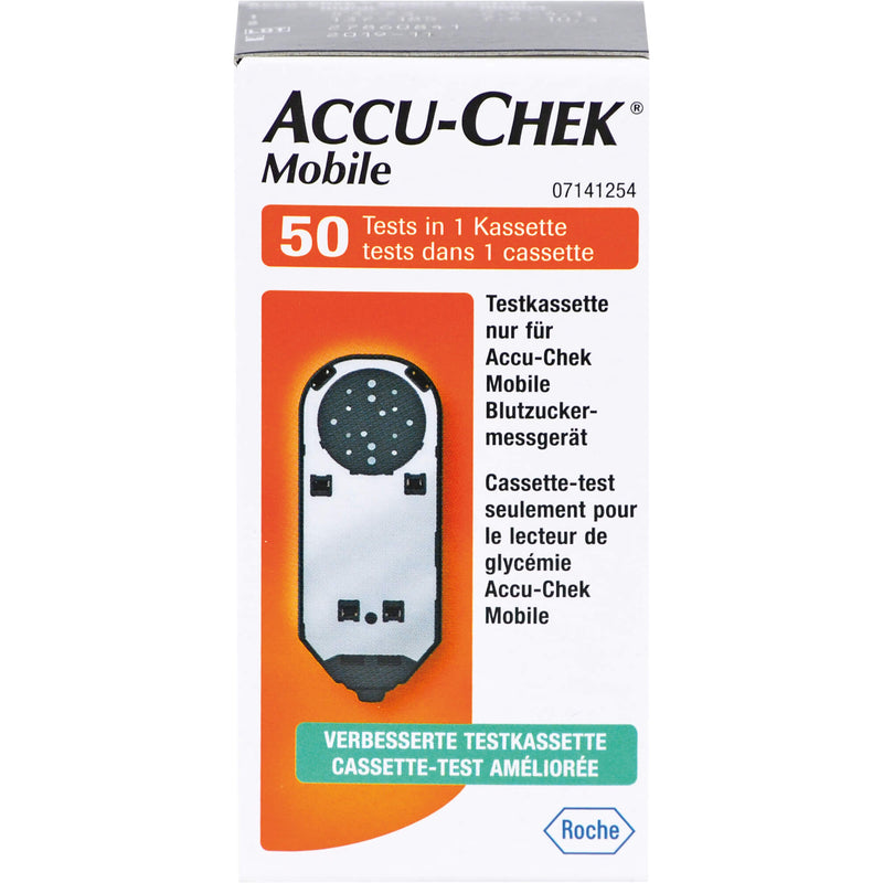 ACCU CHEK MOBILE TESTKASS 50 St