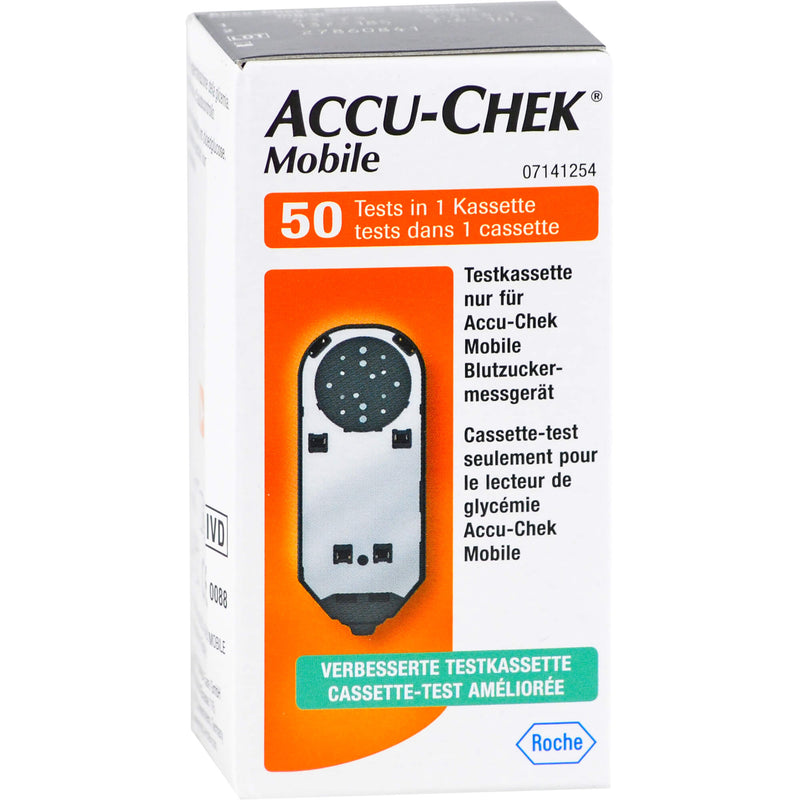 ACCU CHEK MOBILE TESTKASS 50 St