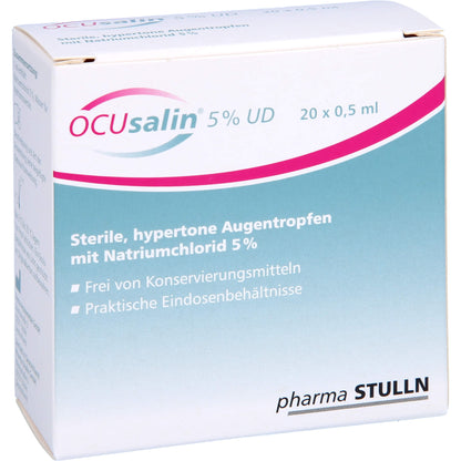 OCUSALIN 5% UD Augentropfen 20X0.5 ml