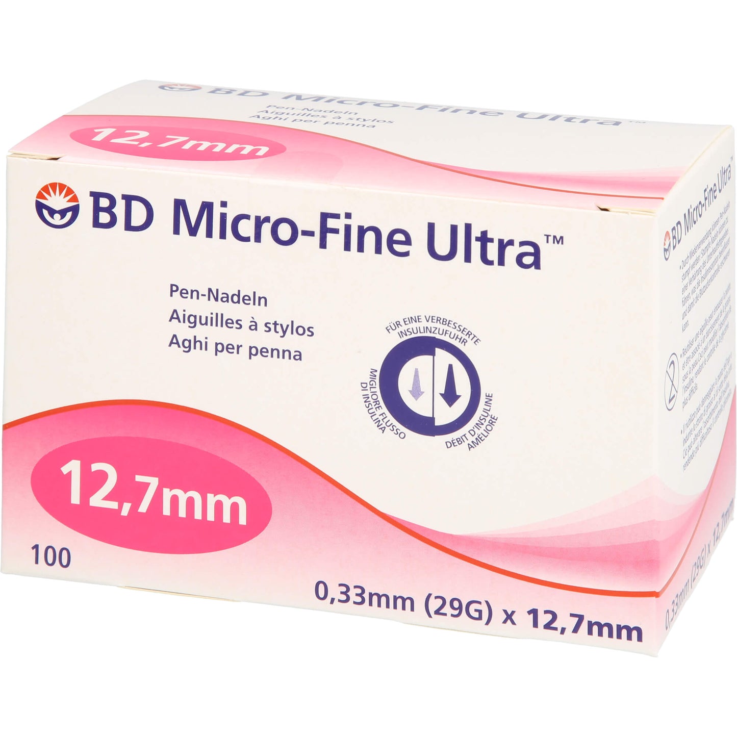 BD MICRO-FINE ULTRA Pen-Nadeln 0,33x12,7 mm 100 St